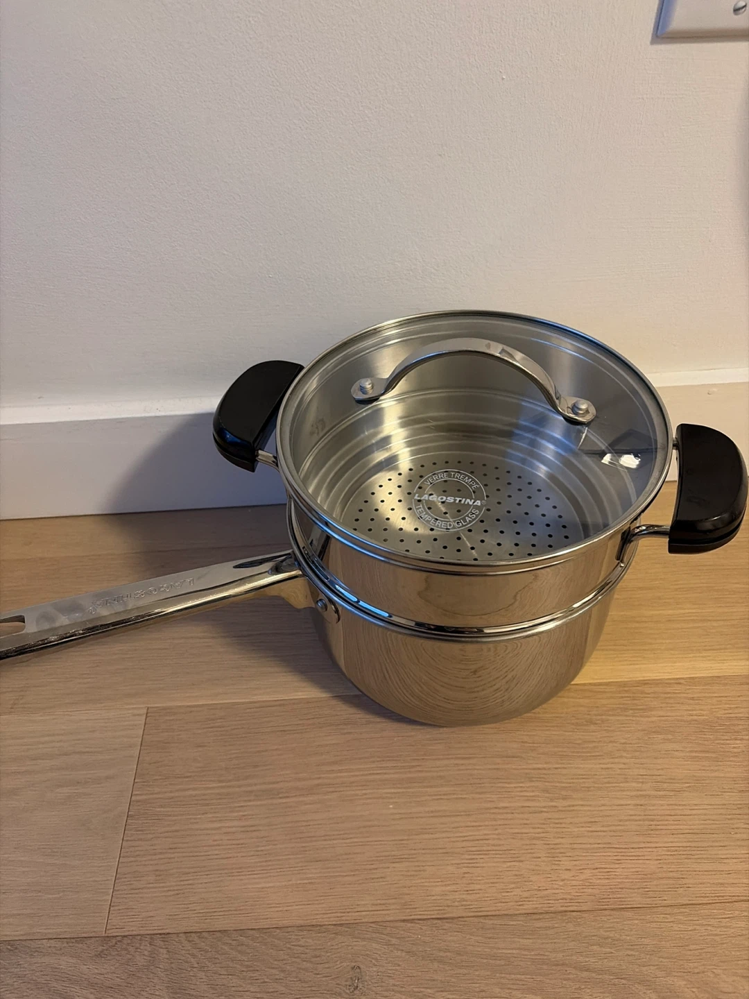 Lagostina Stainless Steel Steamer Pot
