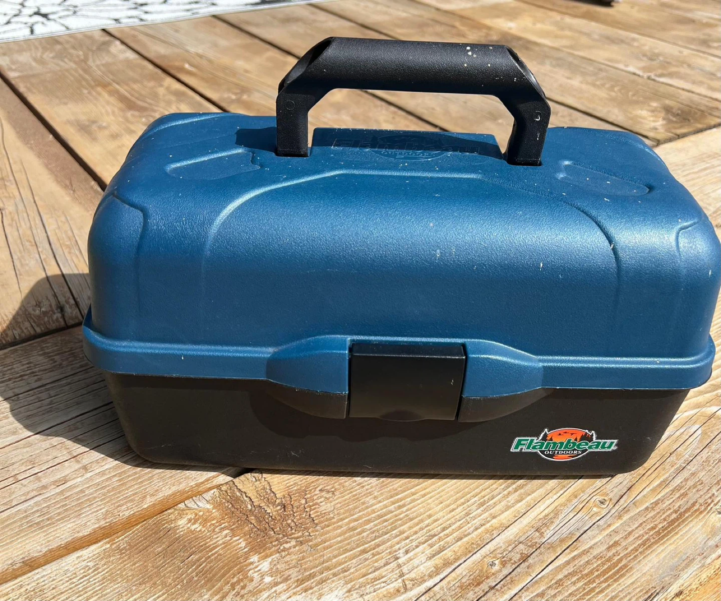 Flambeau Outdoors Tackle Box with Fishing Lures