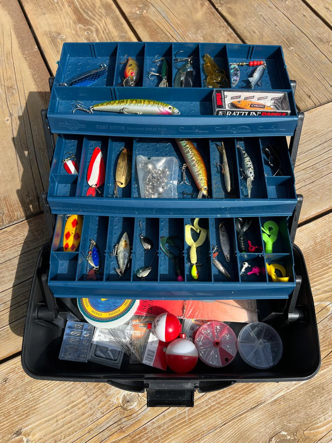 Flambeau Outdoors Tackle Box with Fishing Lures - photo 2