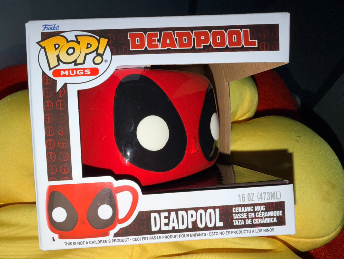 Funko Pop! Deadpool Ceramic Mug 16oz