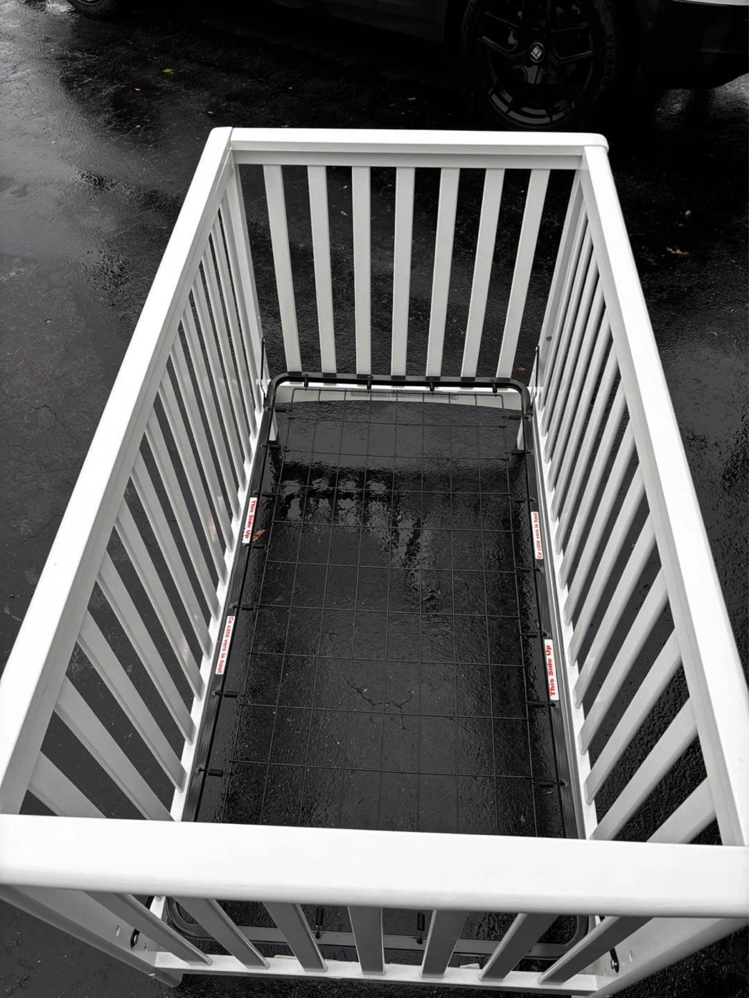 White Baby Crib