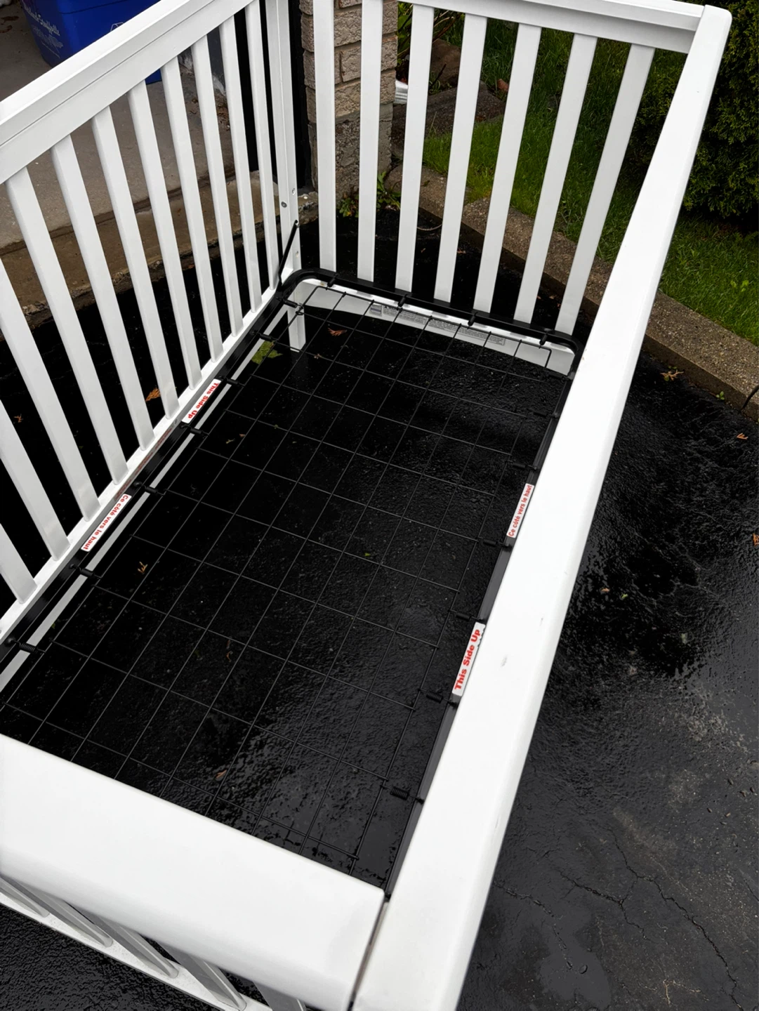 White Baby Crib - photo 3