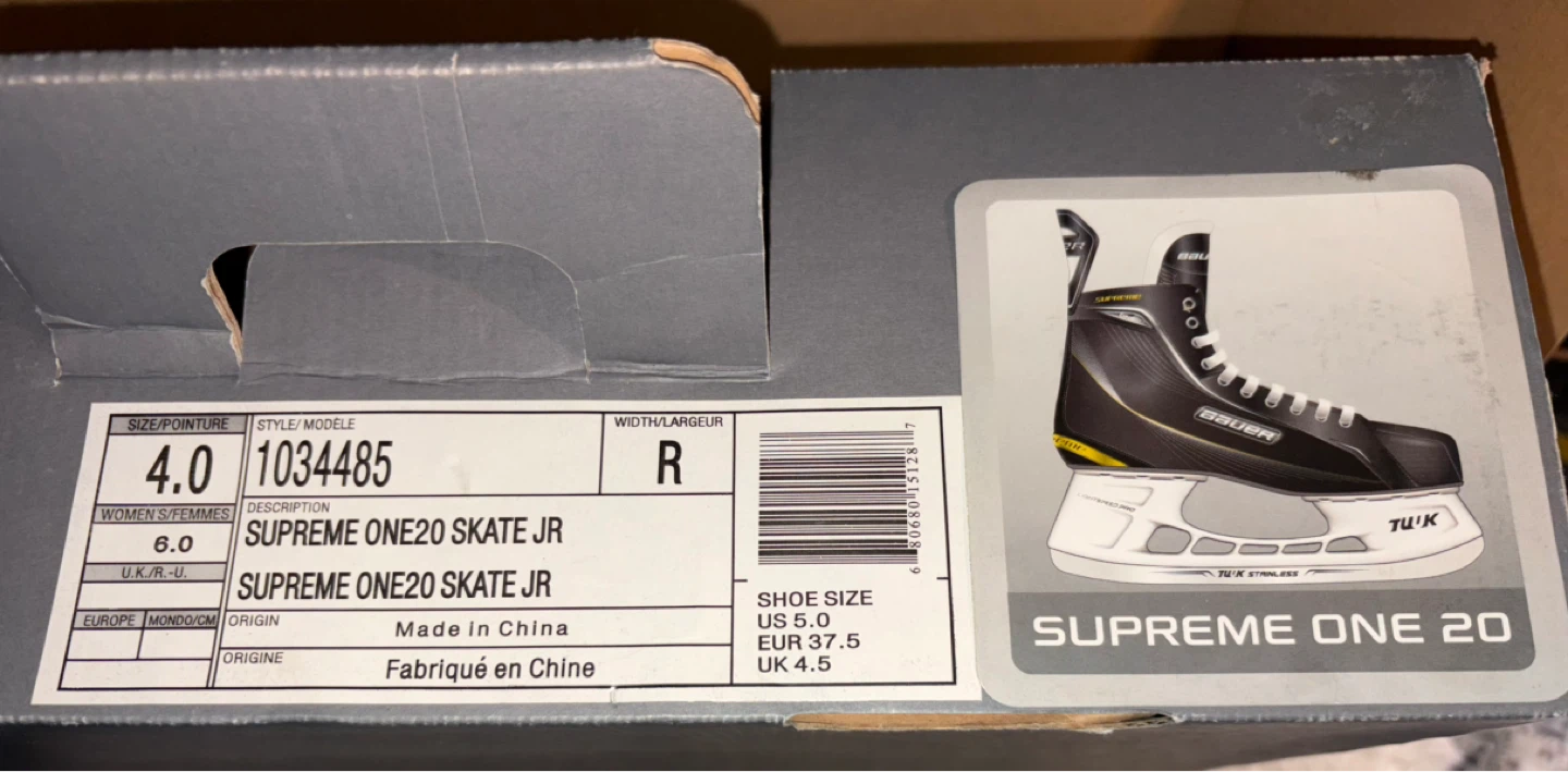 Bauer Supreme ONE20 Youth Ice Skates - photo 5