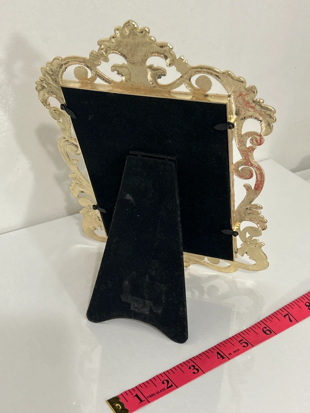 Ornate Gold Picture Frame with Rhinestones - photo 2