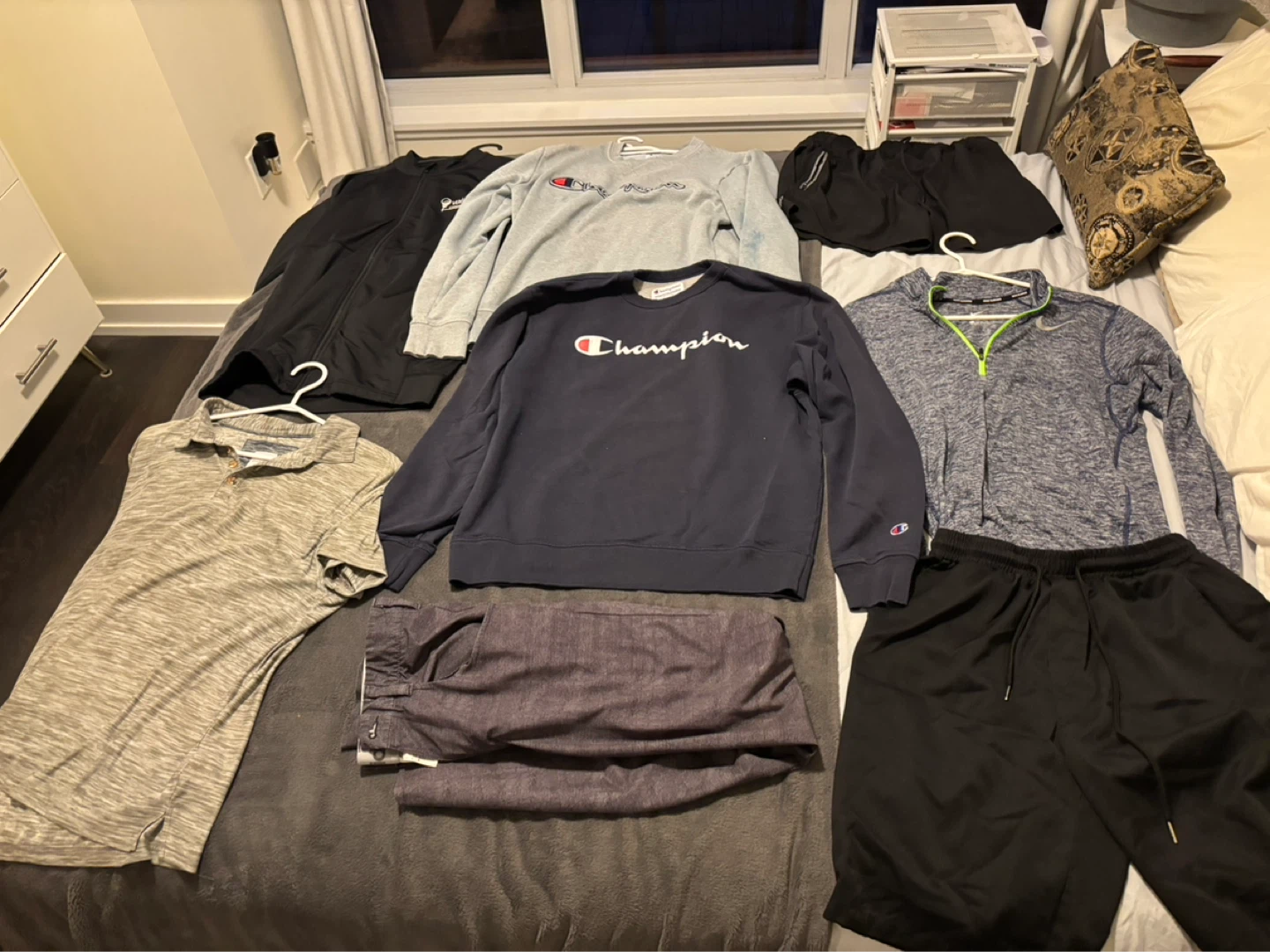 Bundle of Champion and Nike Athletic Wear