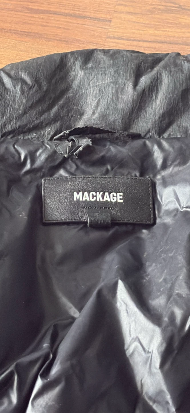 Mackage Black Puffer Vest - photo 2