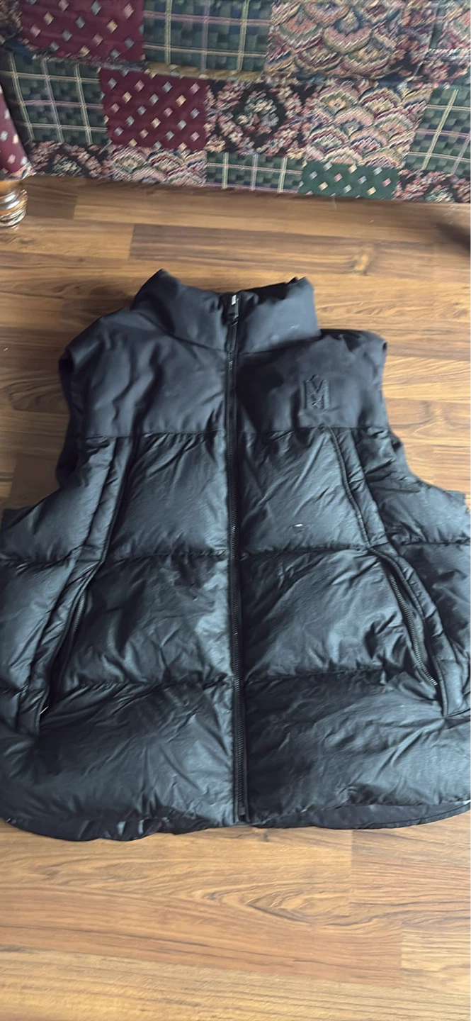 Mackage Black Puffer Vest