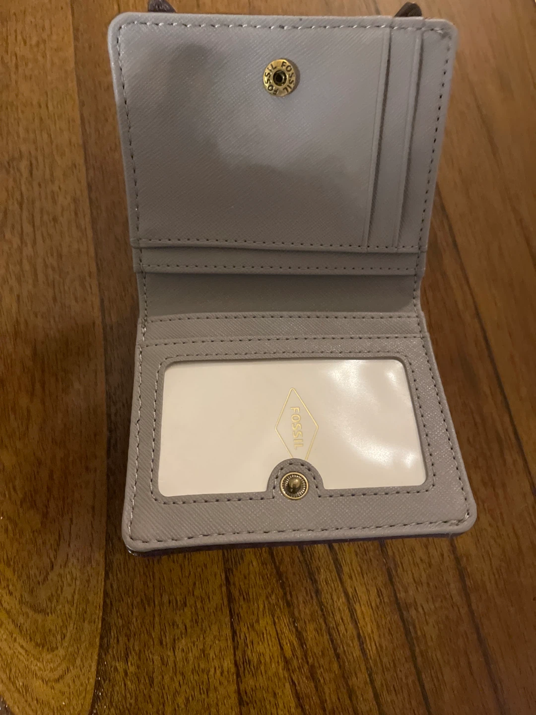 Fossil Purple Cat Face Wallet - photo 3