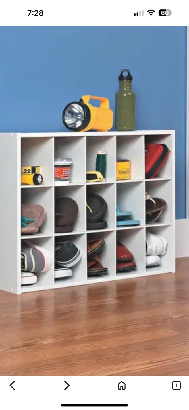 12 Cube Organizer Shelf