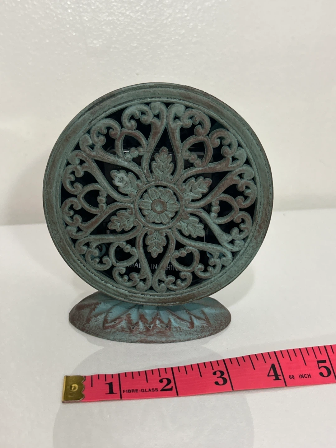 Old Town Clocks Decorative Desk Clock - Teal/Bronze - photo 2