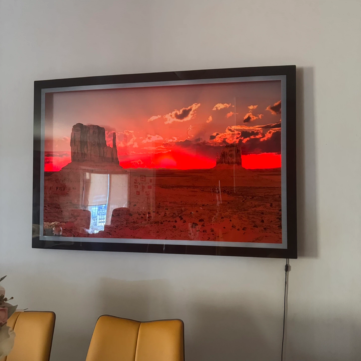 Framed Digital Art Display with Interchangeable Scenes - photo 4