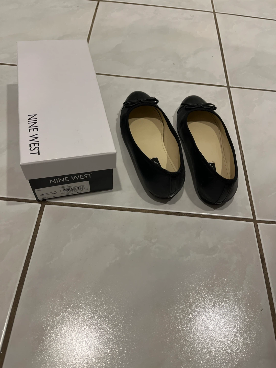 Nine West Black Ballet Flats - Size 6.5 - photo 3