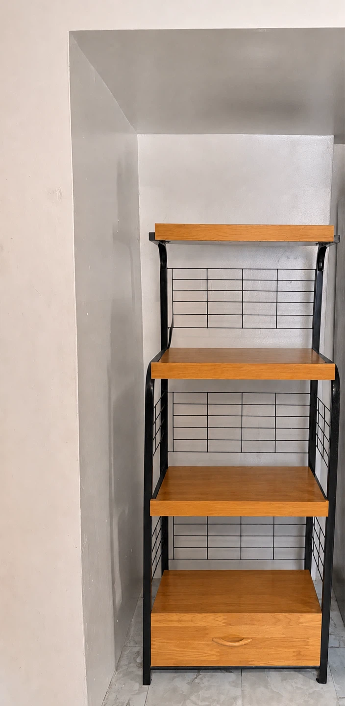 3-Tier Shelf with Drawer