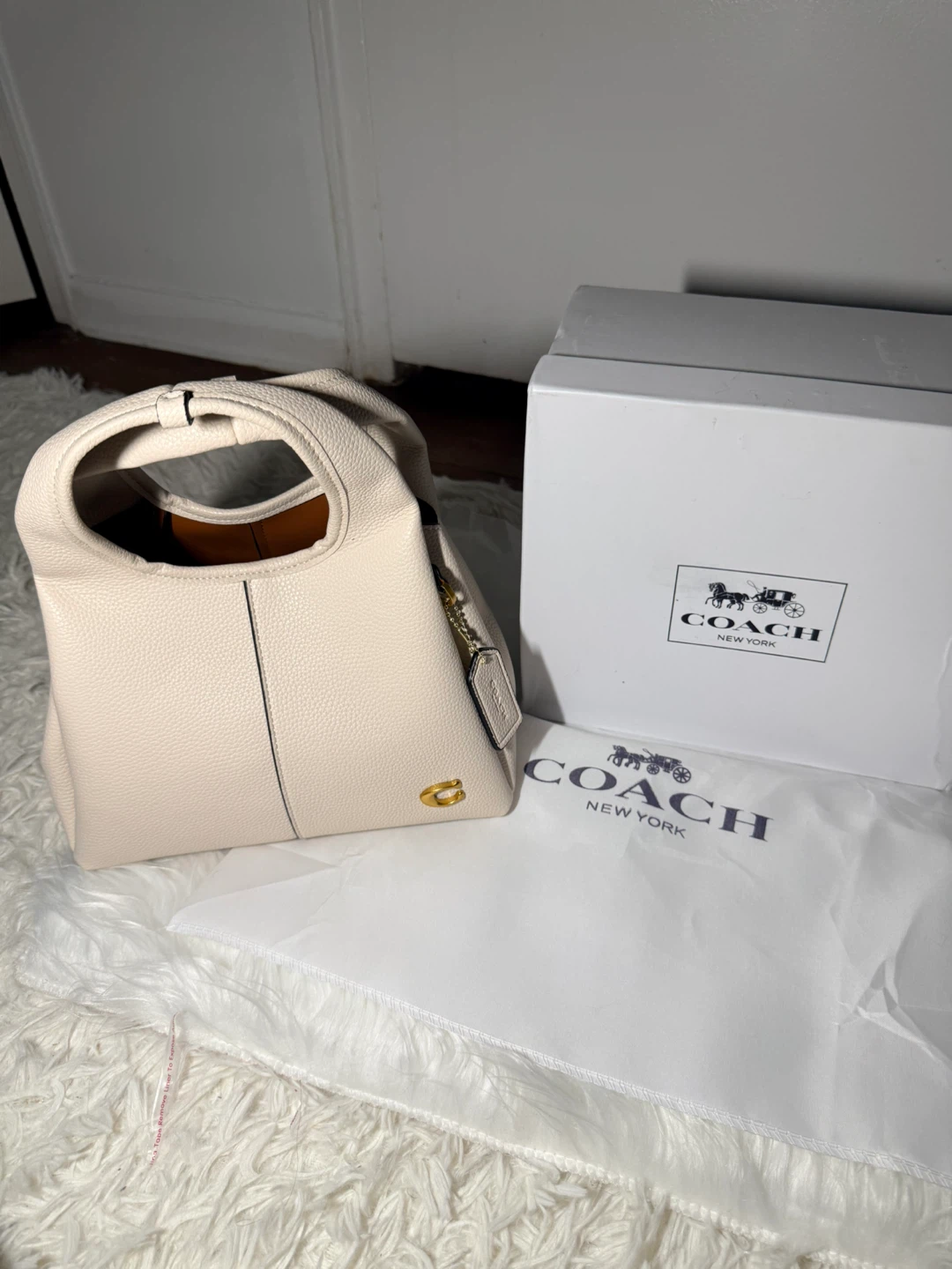Coach Pebble Leather Shoulder Bag - photo 2