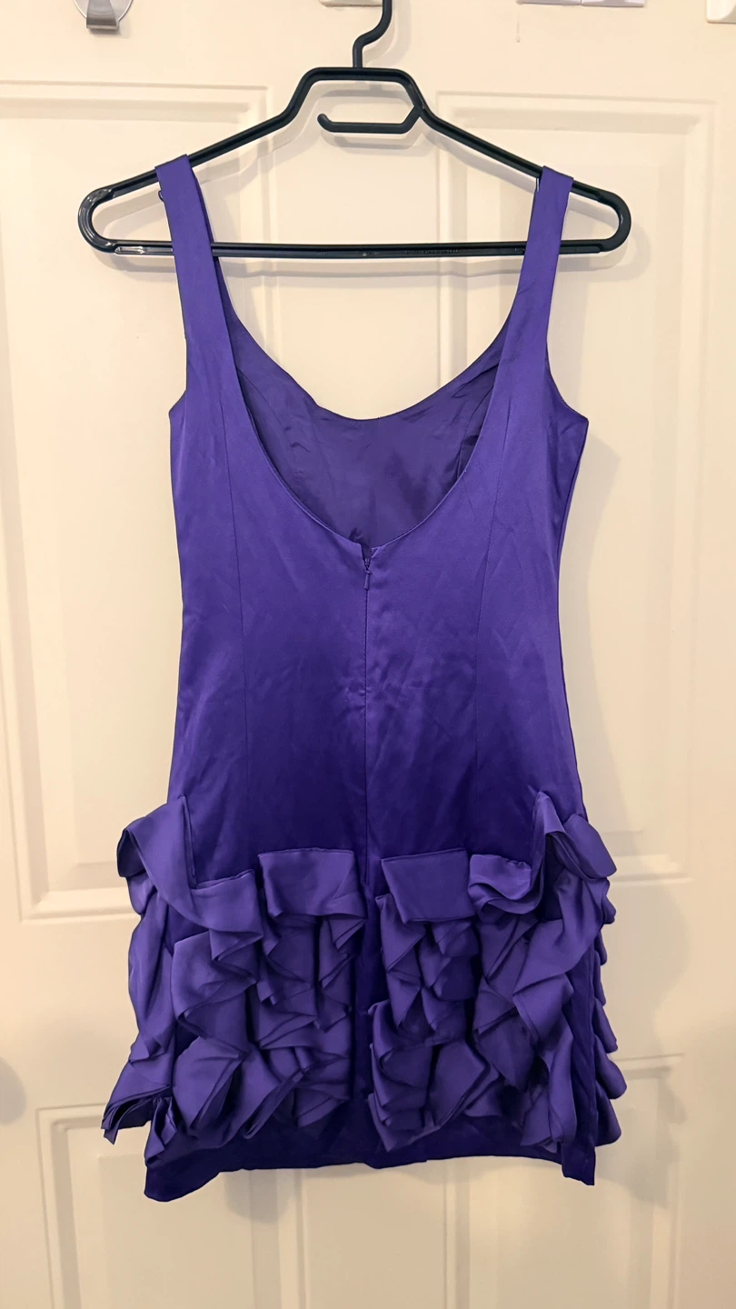 Purple Cocktail Dress Size S - photo 2