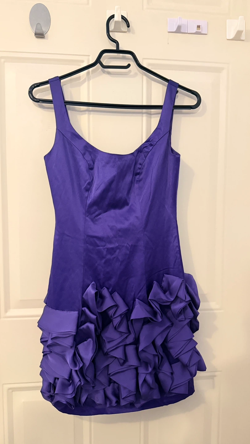 Purple Cocktail Dress Size S