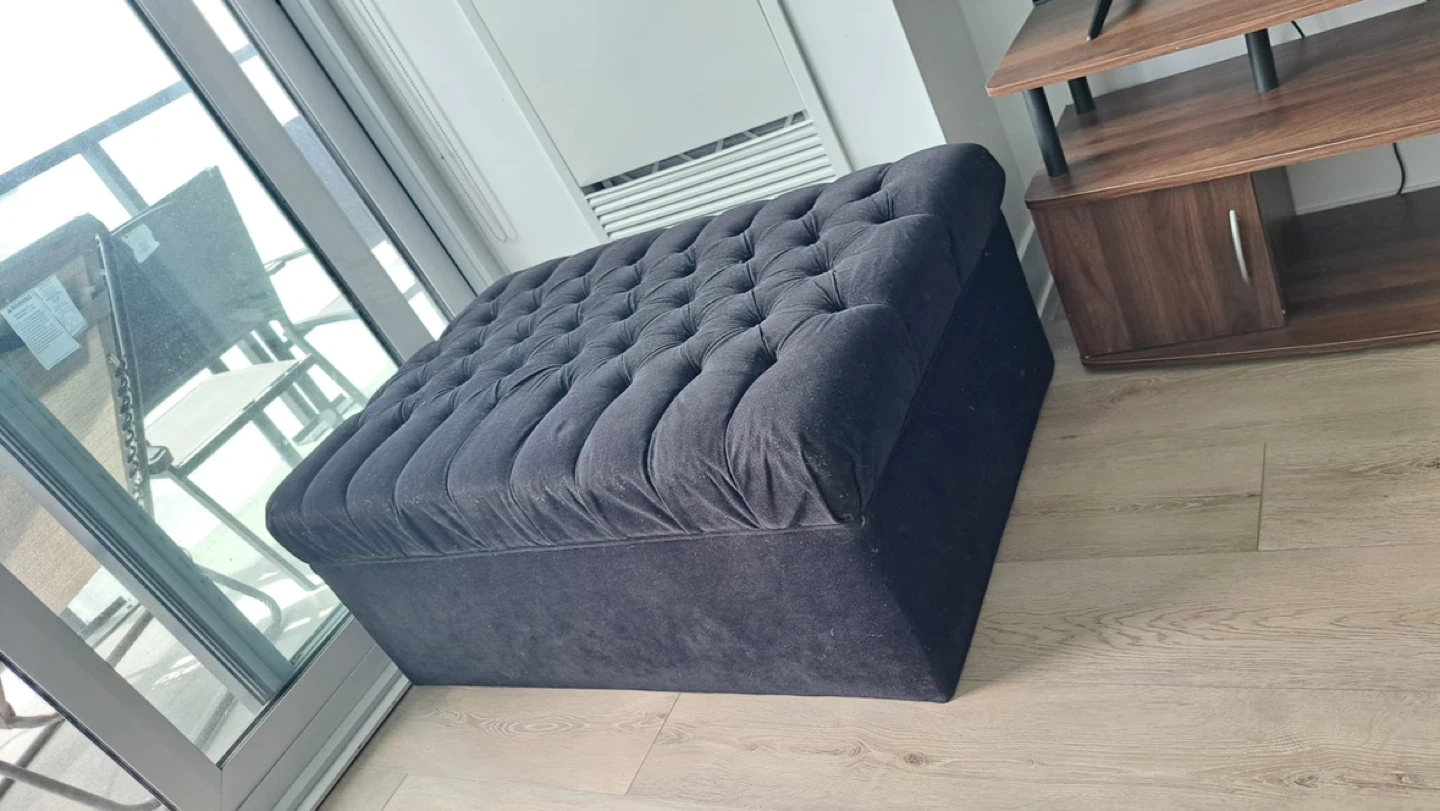 Black Ottoman