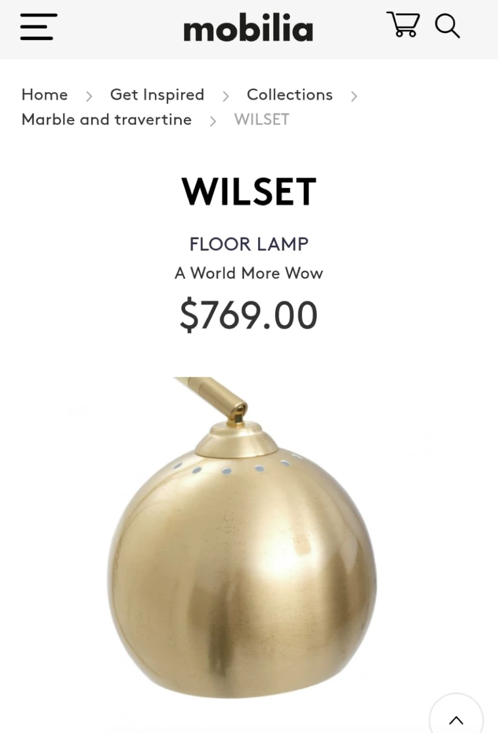 Mobilia WILSET Floor Lamp - photo 2