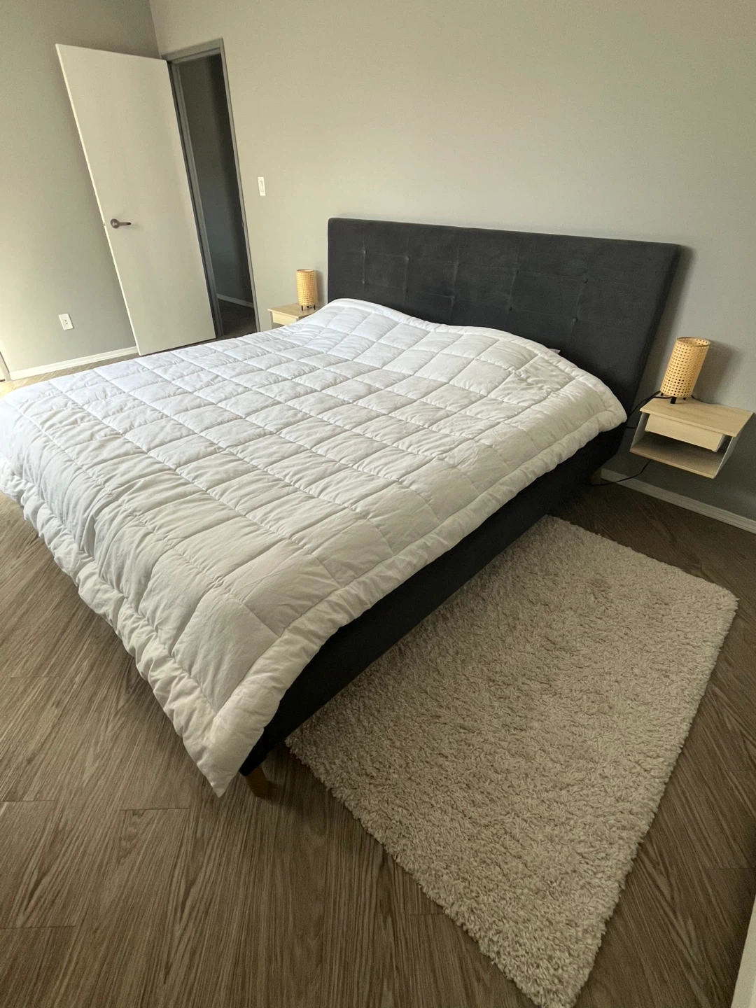 White Plush Rugs – 80x150 cm - photo 3