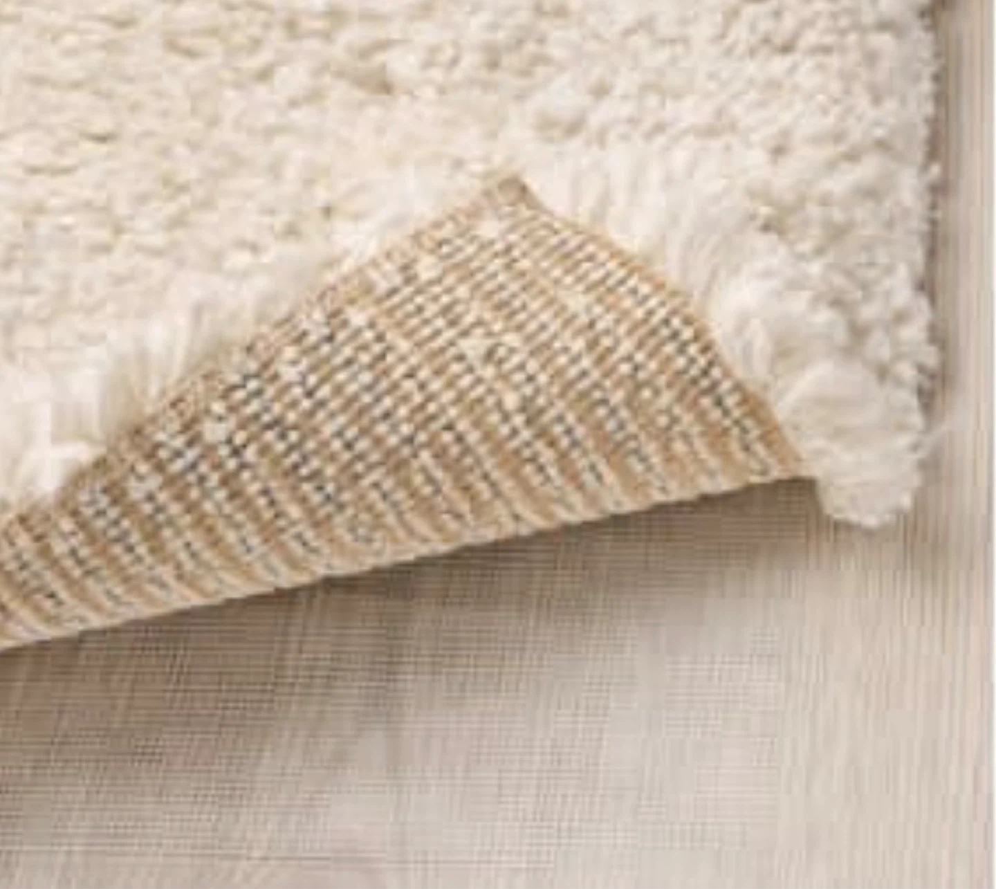 White Plush Rugs – 80x150 cm