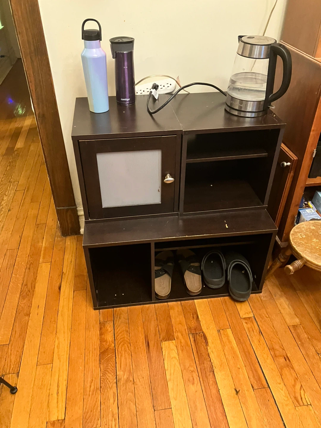 Dark Brown Cube Storage Unit - photo 4