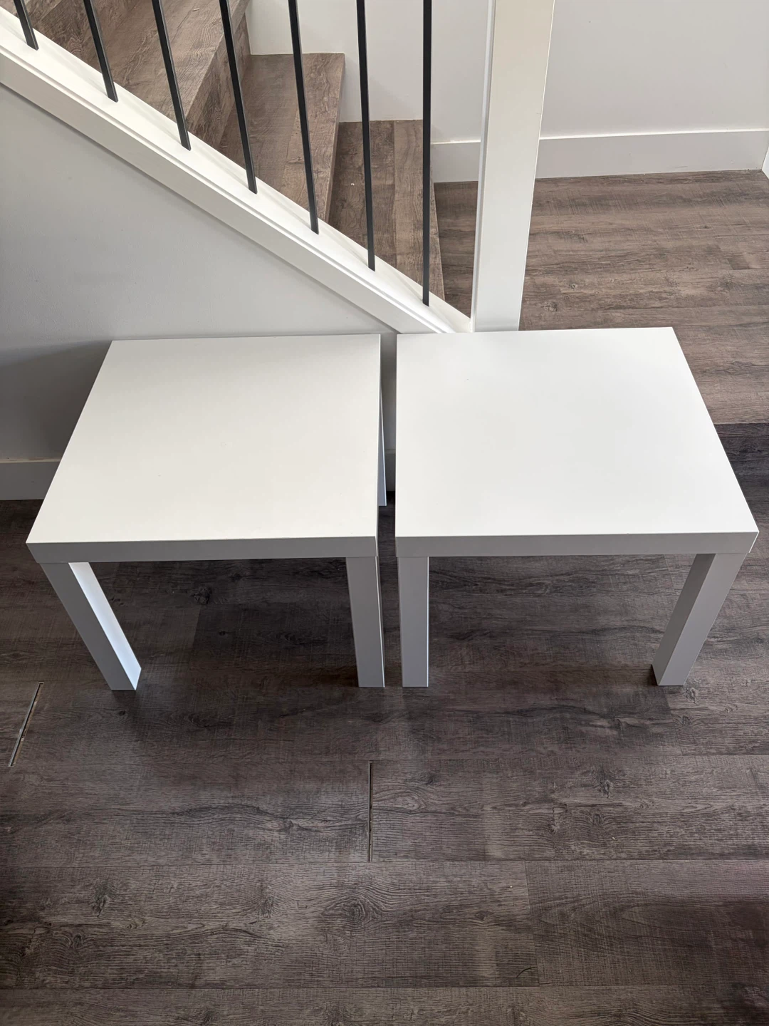 Pair of IKEA lack table $10 for both