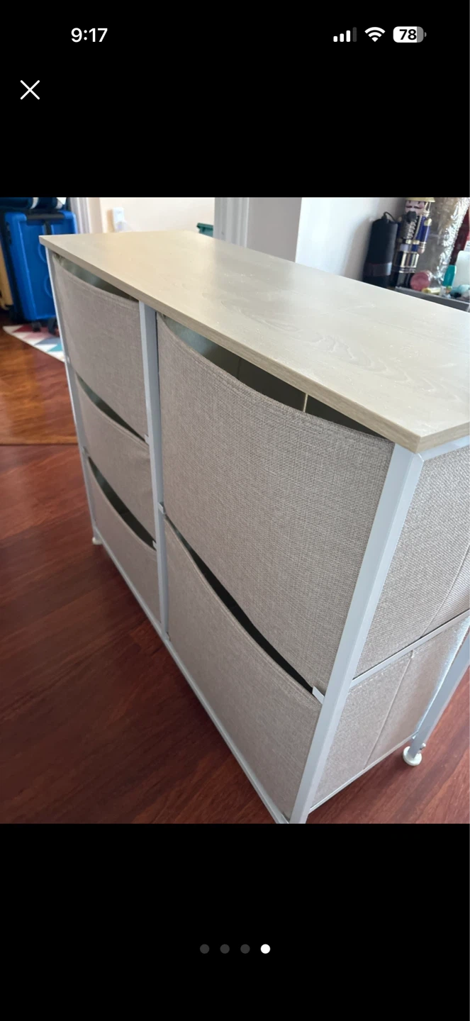 6-Drawer Fabric Storage Dresser - photo 4