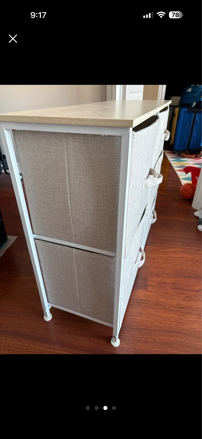 6-Drawer Fabric Storage Dresser - photo 3