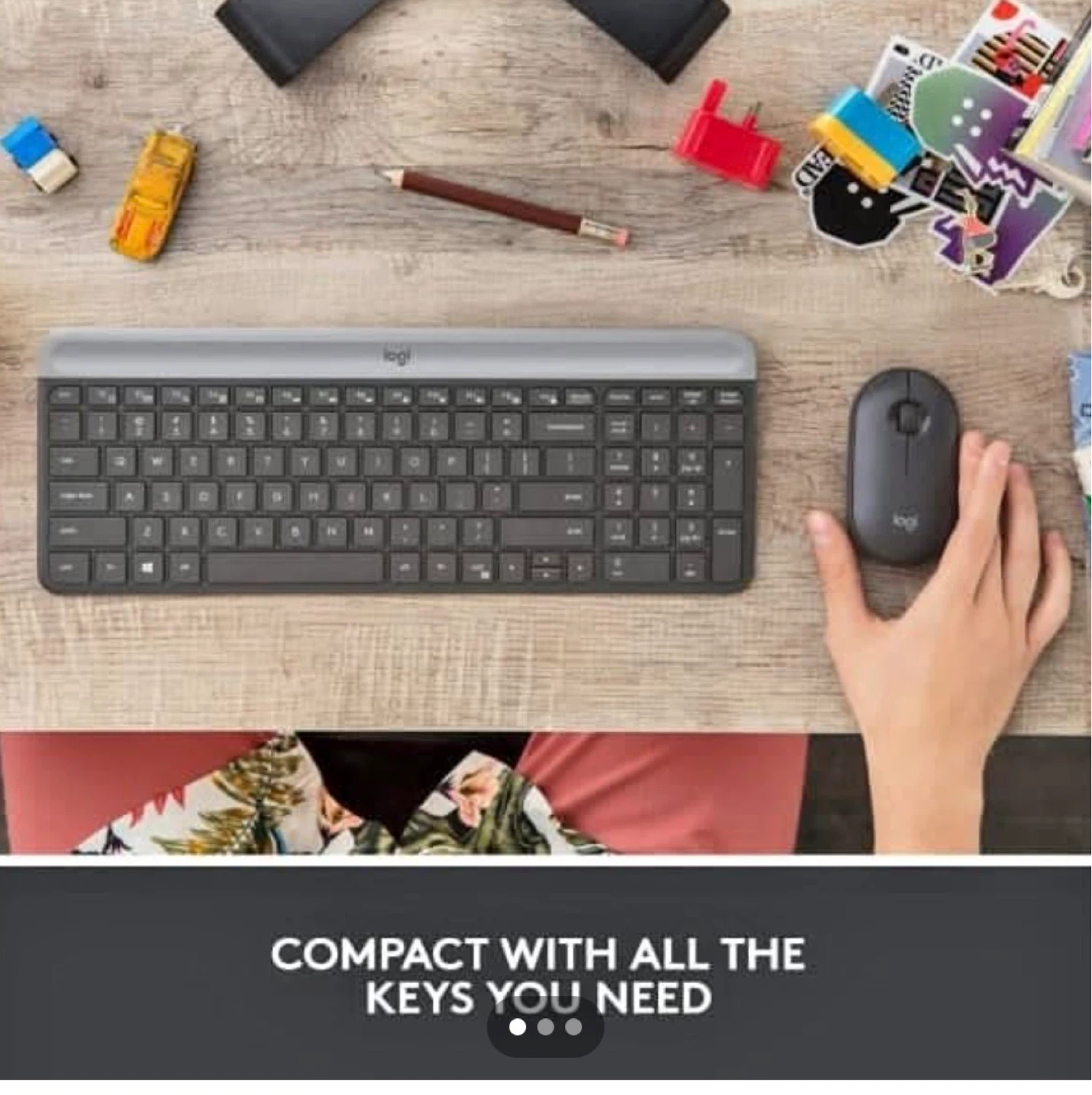 Logitech MK470 Wireless Slim Keyboard & Mouse Set