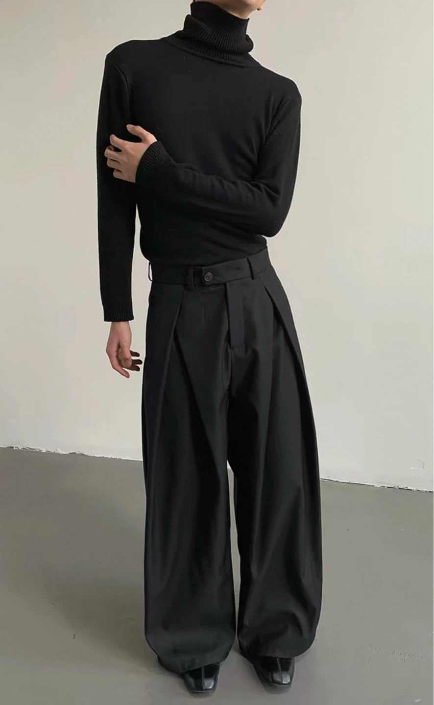 Mion Tiak Corridor Wide-Leg Casual Trousers - photo 2