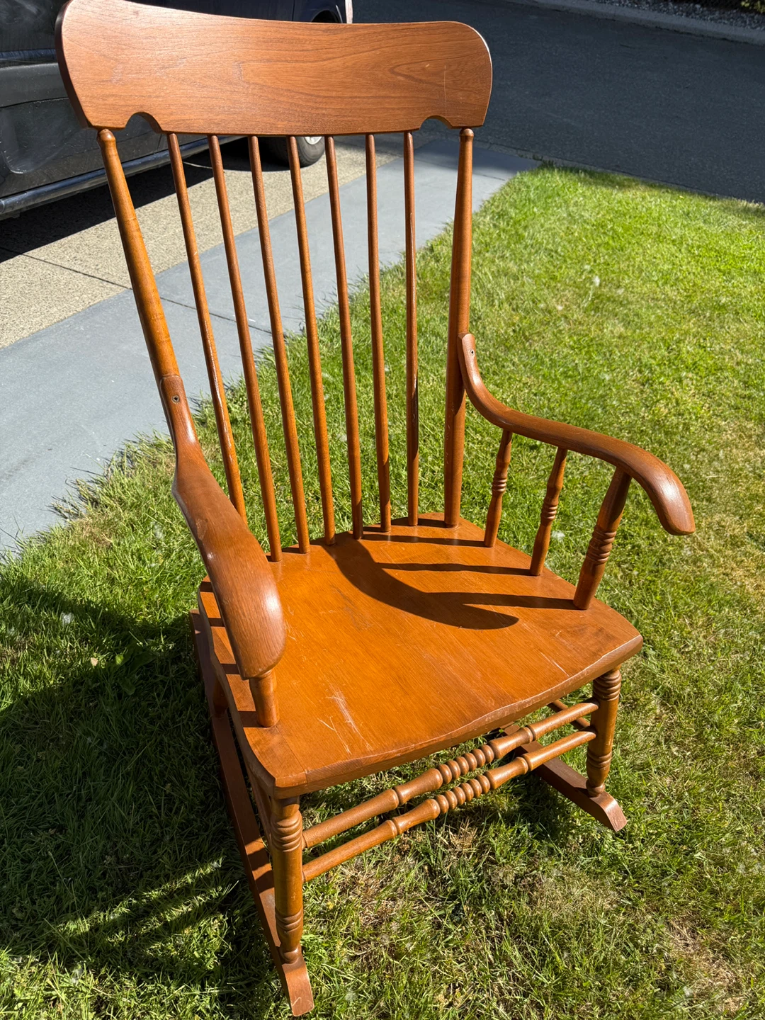 Wooden Rocking Chair