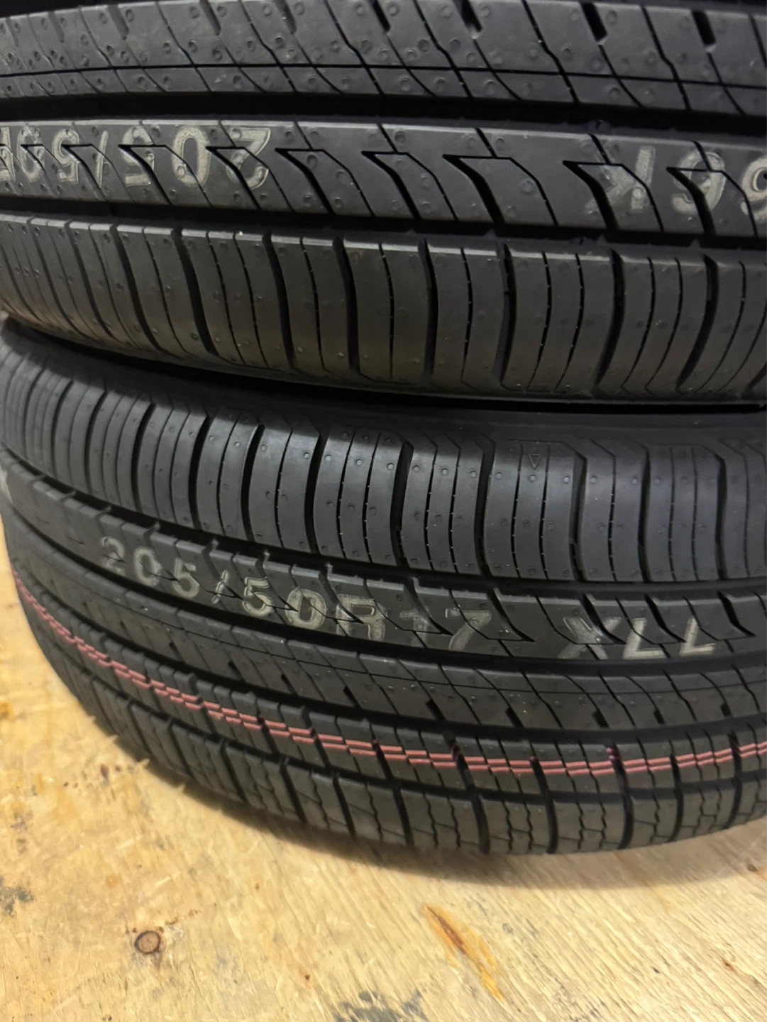 Set of 4 Mazda Alloy Wheels with Tires - photo 2