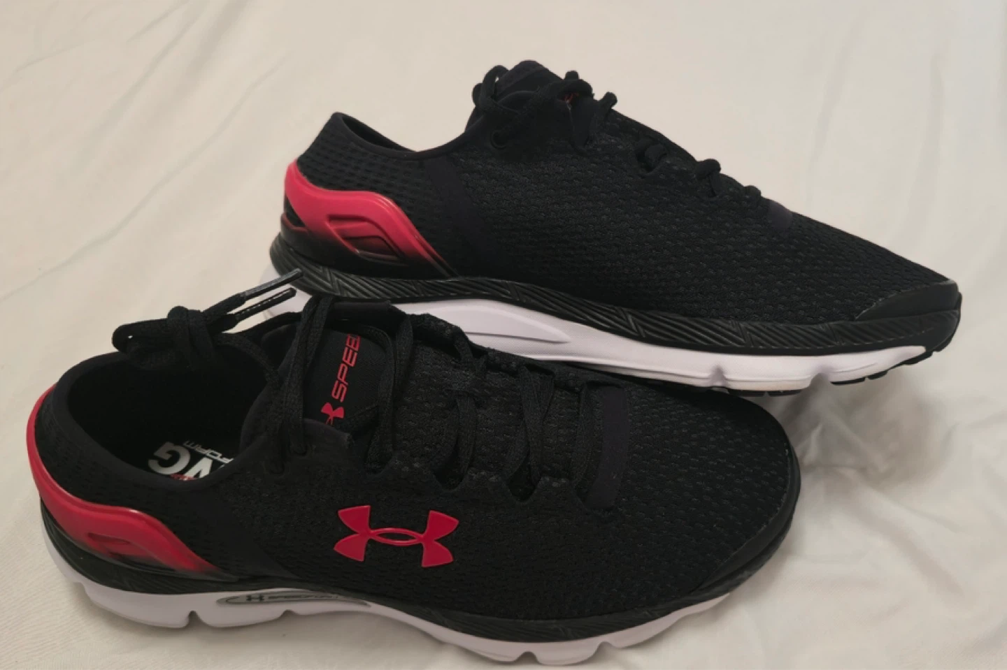 Under Armour Speedform Gemini Black/Red Men Size 9