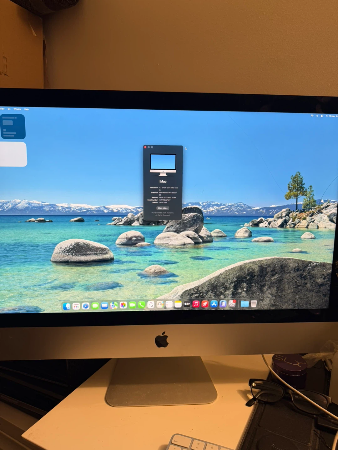 Apple iMac 27” Retina 5K 2020 16GB 256GB Silver CRACKED - photo 5