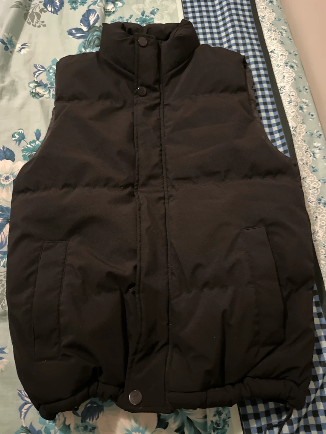 Black Puffer Vest