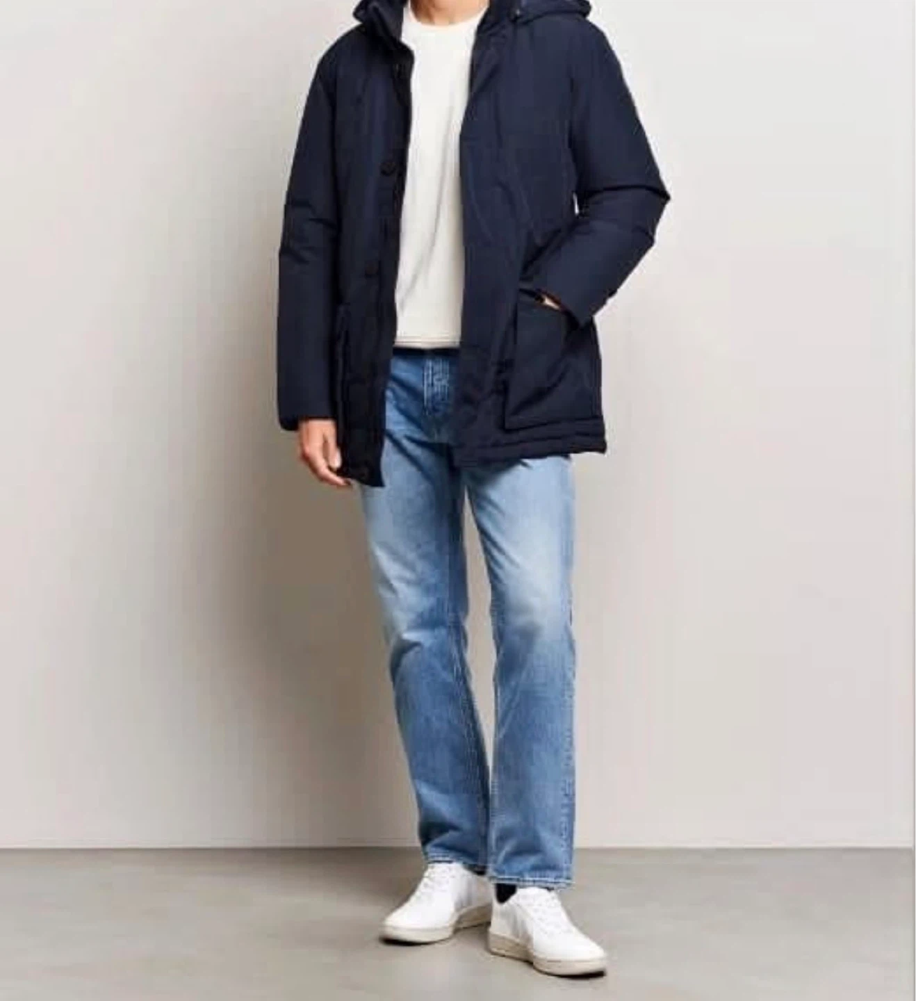 BOSS ORANGE “Osiass” Parka – Dark Blue (Men’s Jacket)