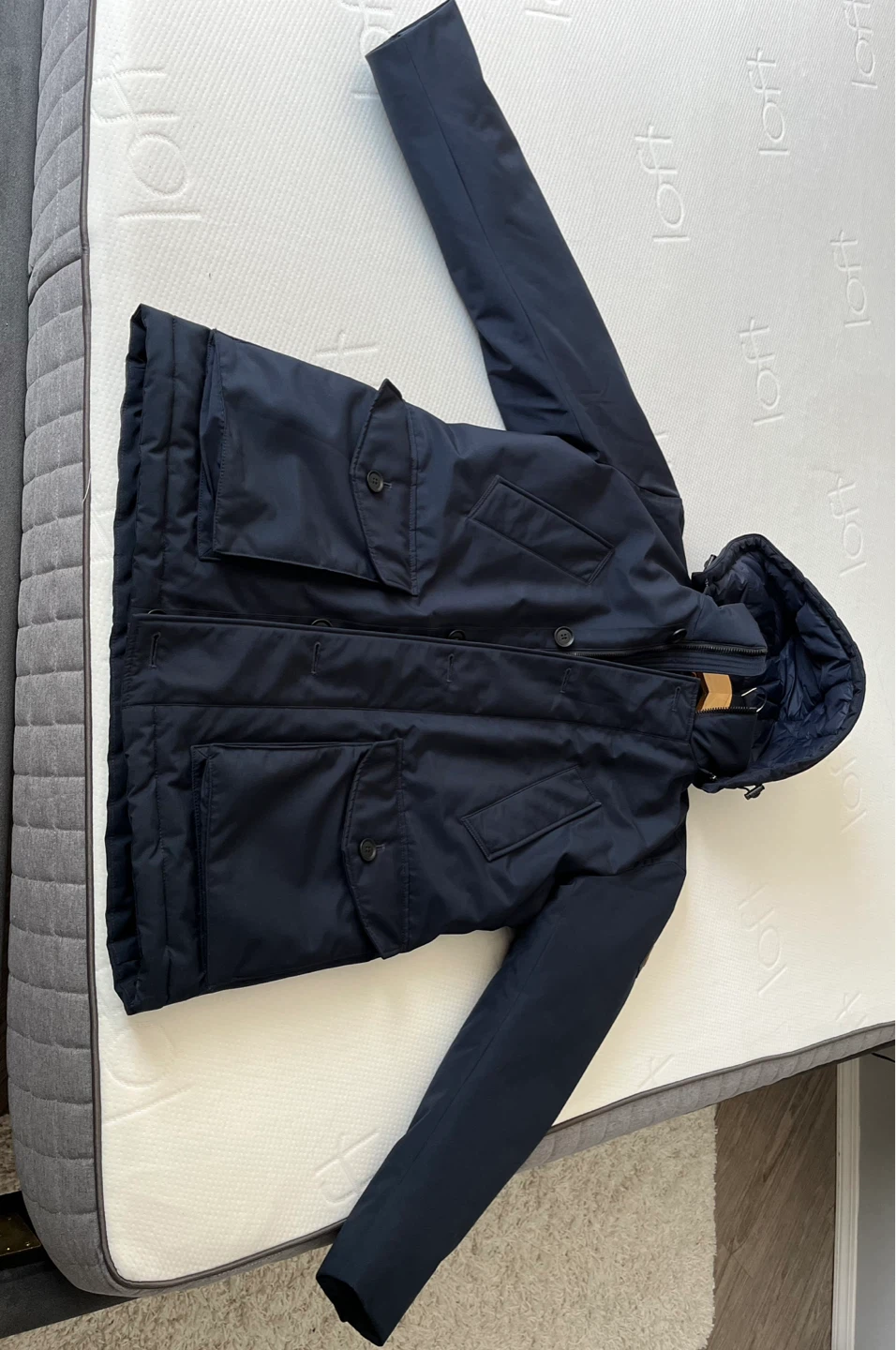 BOSS ORANGE “Osiass” Parka – Dark Blue (Men’s Jacket) - photo 4