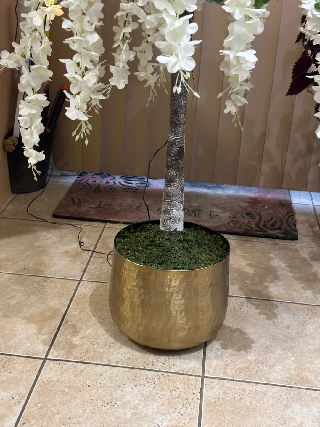 Artificial Wisteria Tree with Lights - photo 3