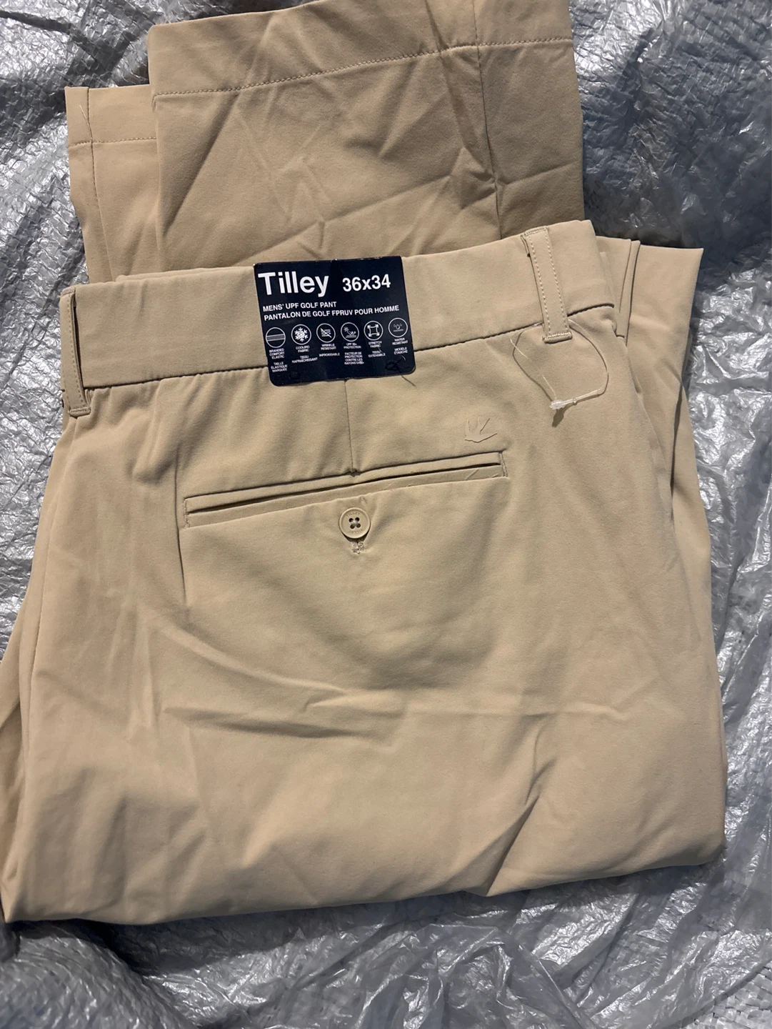 Tilley Men's UPF Golf Pants 36x34