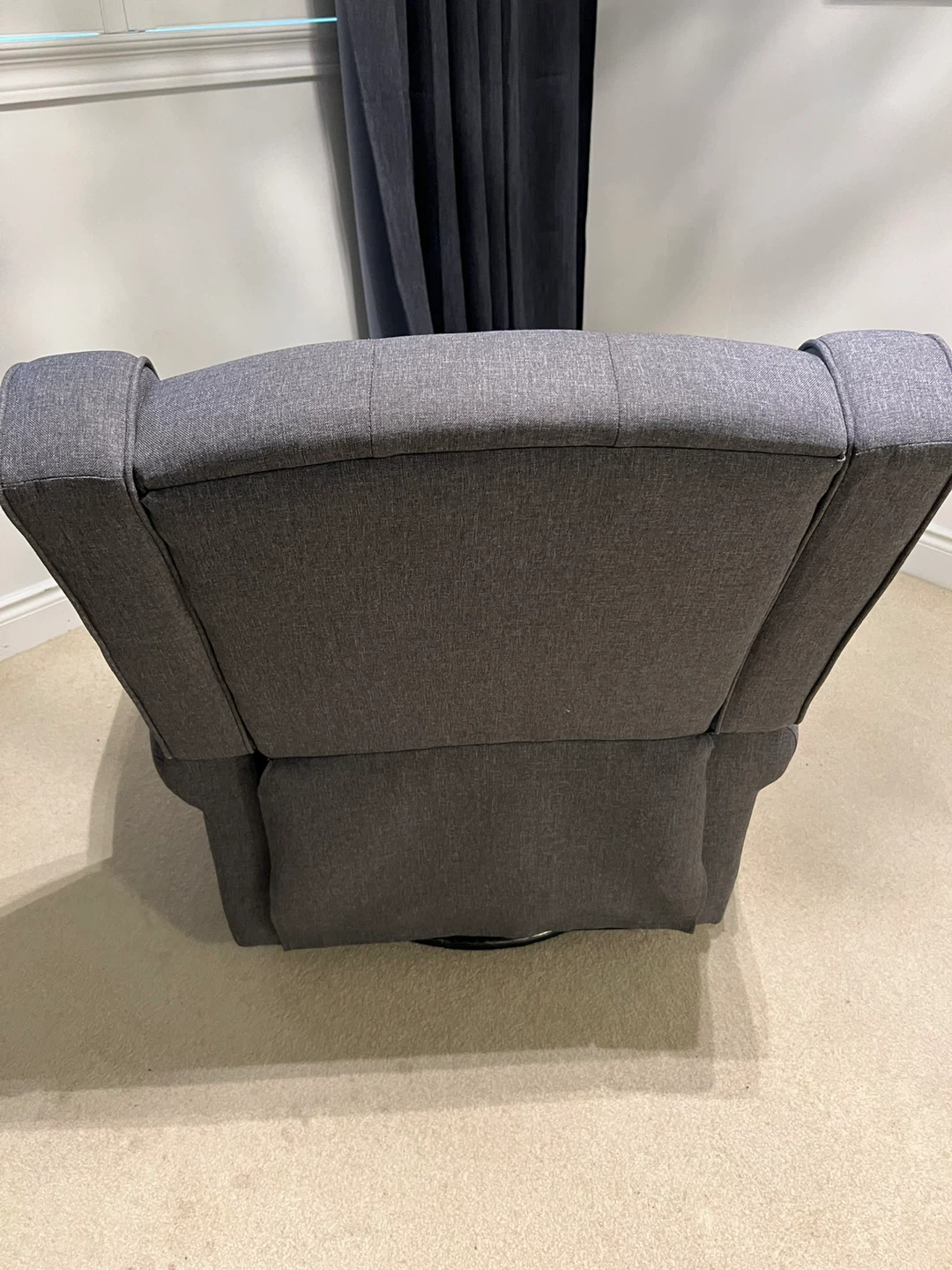 Grey Nursery Rocker Recliner - photo 4
