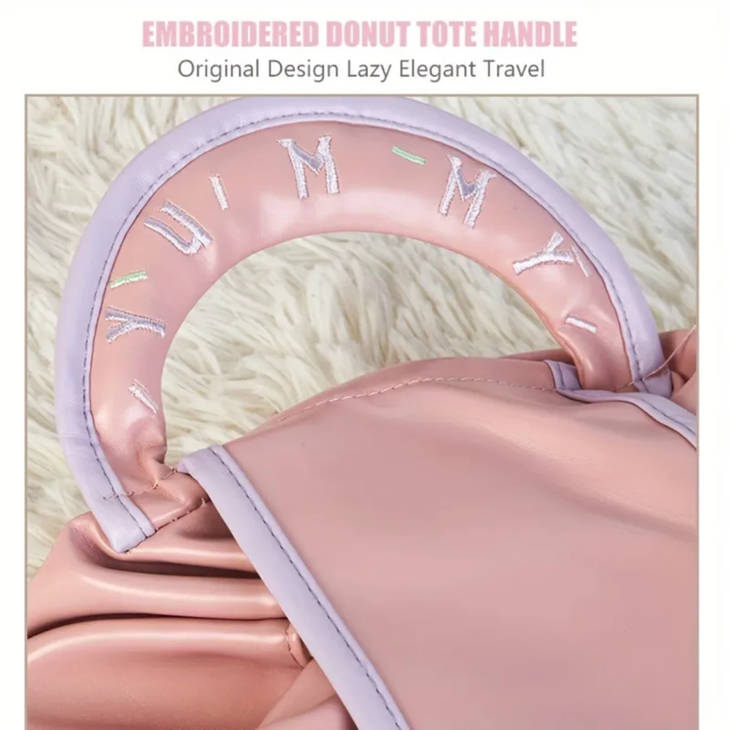 Pink Drawstring Makeup Bag Organizer - photo 5
