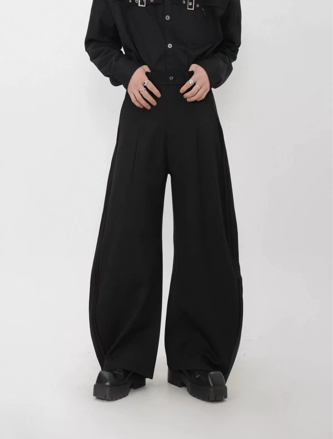 Luce Garment Deconstructed Scimitar Pants - photo 2