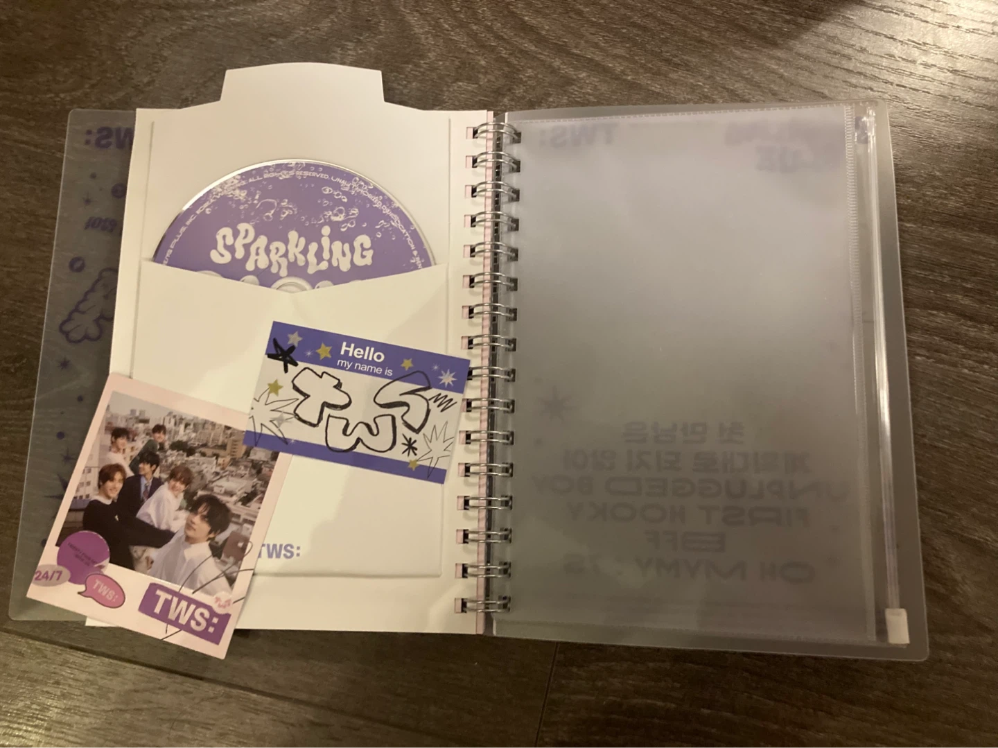 TWS Sparkling Blue 1st Mini Album - photo 4