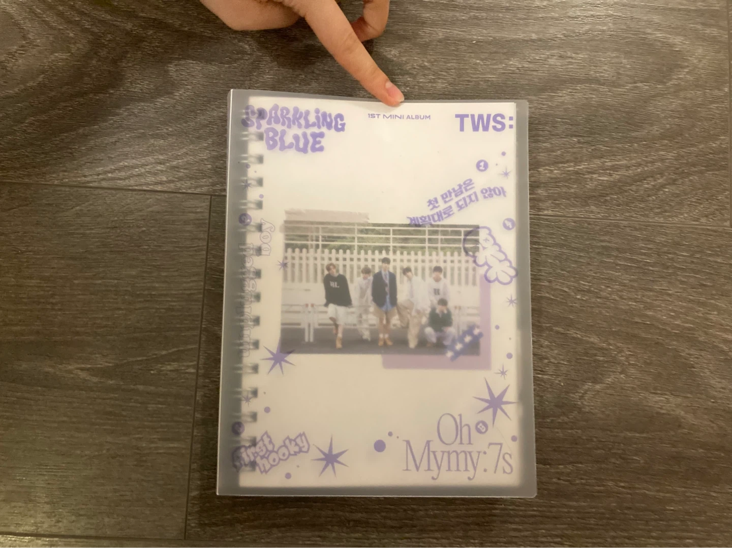 TWS Sparkling Blue 1st Mini Album