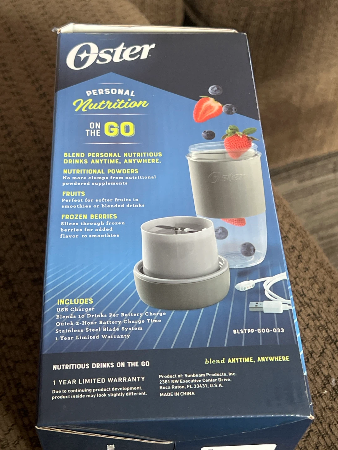 Oster Blend Active Portable Blender USB Rechargeable - photo 4