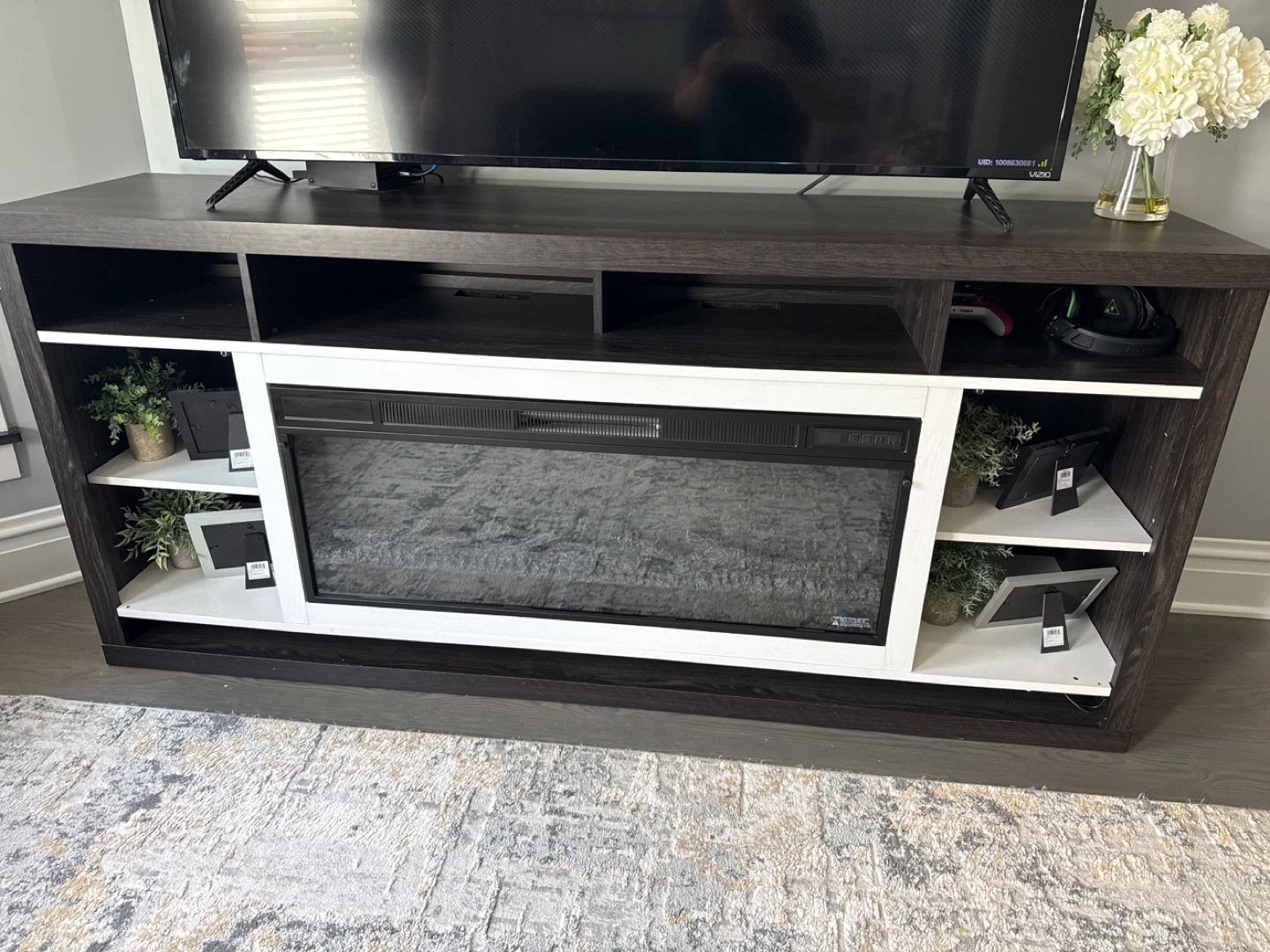 TV Stand with Electric Fireplace - photo 3