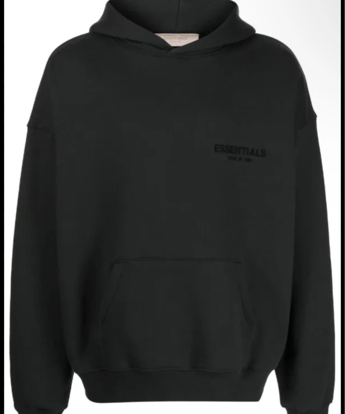Essentials Fear of God Hoodie - Black - photo 2