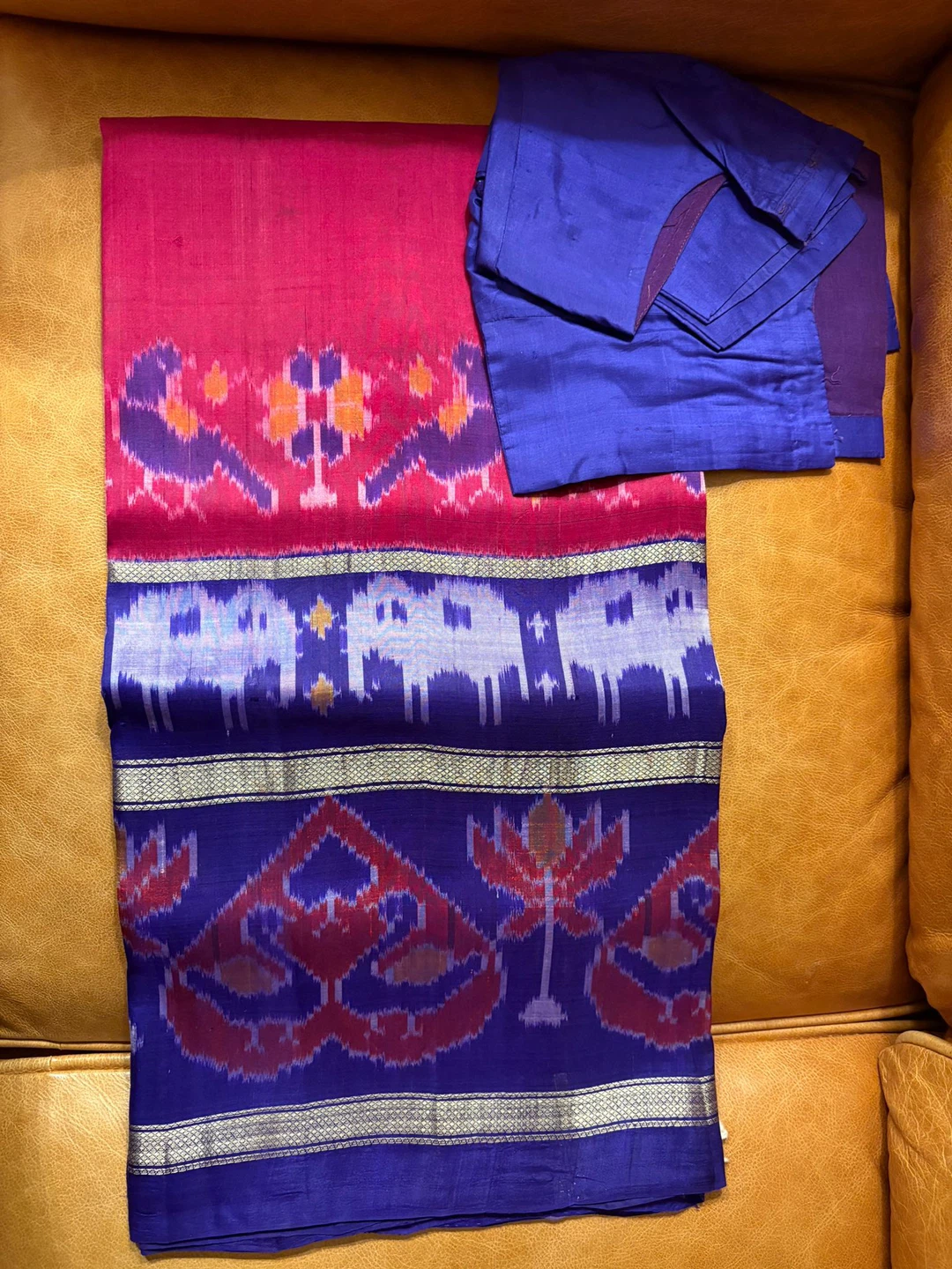 Pure silk Indian saree
