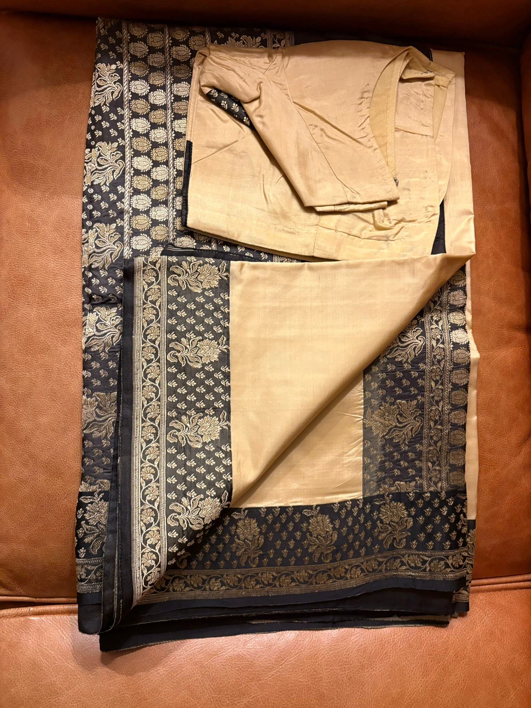 Pure silk Indian saree - photo 5