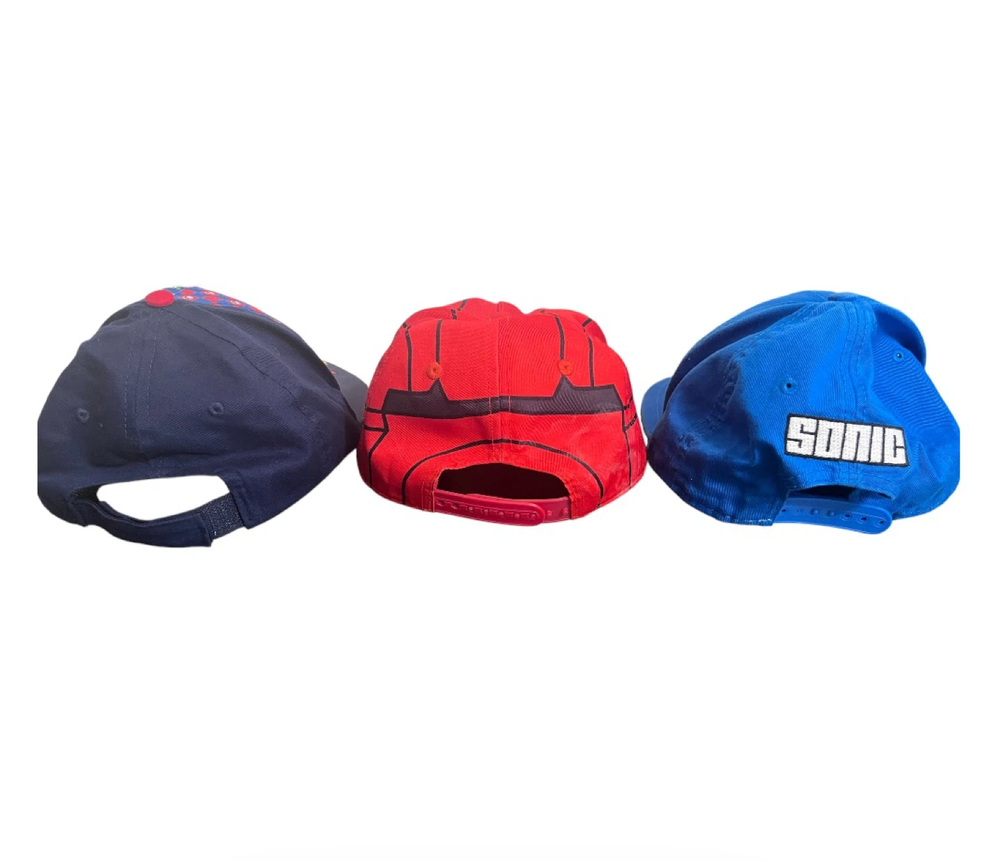 Kids Character Hats Bundle – Super Mario, Iron Man & Sonic - photo 2
